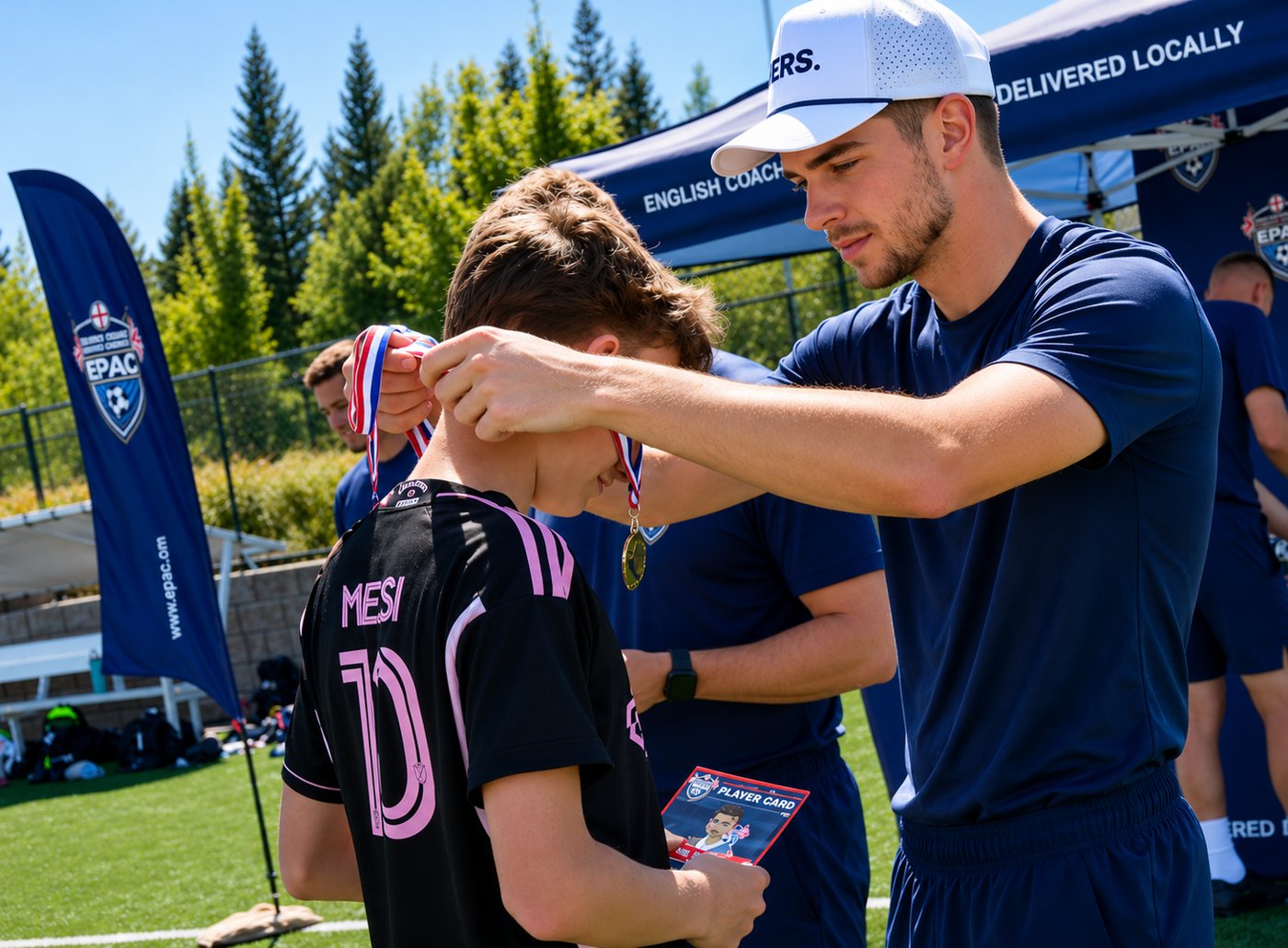 An authentic English academy, delivered locally